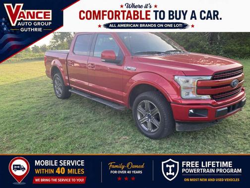 Rapid Red Metallic Tinted Clearcoat 2020 Ford F-150 Lariat