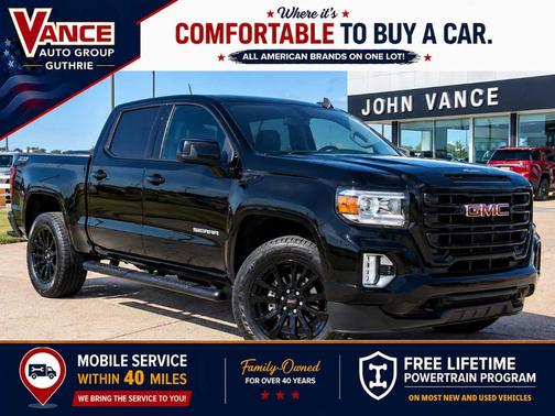 Onyx Black 2022 GMC Canyon Elevation