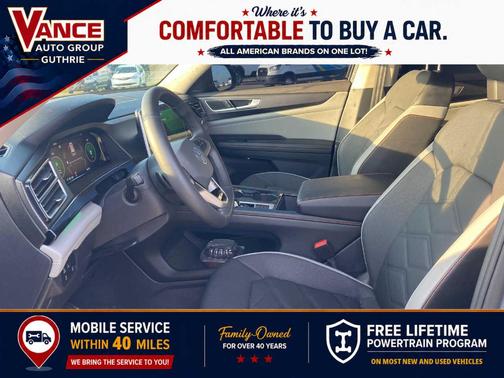 Pure Gray 2024 Volkswagen Atlas 2.0T Peak Edition SE w/Technology