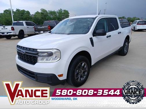 Oxford White 2023 Ford Maverick XLT