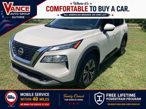 White 2023 Nissan Rogue SV