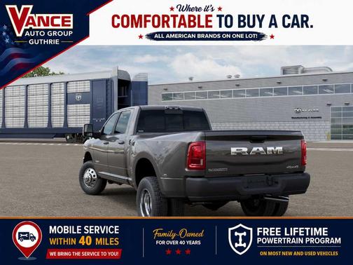 Granite Crystal Clearcoat Metallic 2026 RAM 3500 Laramie