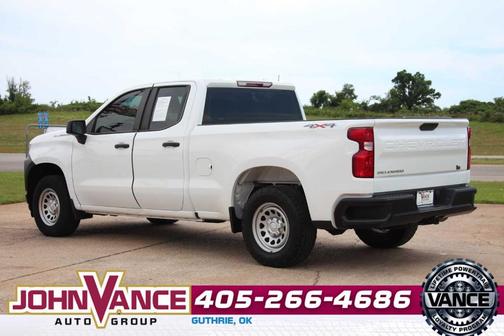 Summit White 2021 Chevrolet Silverado 1500 WT