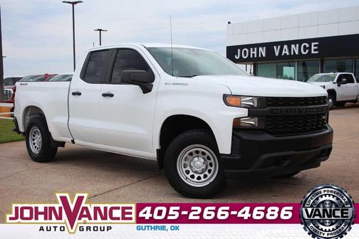 Summit White 2021 Chevrolet Silverado 1500 WT