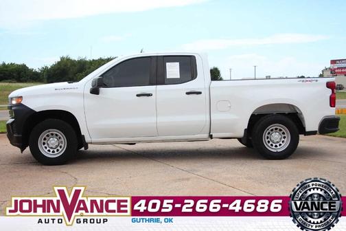Summit White 2021 Chevrolet Silverado 1500 WT