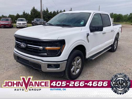 Oxford White 2025 Ford F-150 XLT