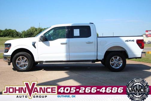 Oxford White 2025 Ford F-150 XLT