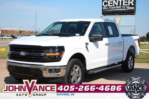 Oxford White 2025 Ford F-150 XLT