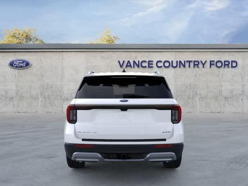 Star White 2026 Ford Explorer Platinum