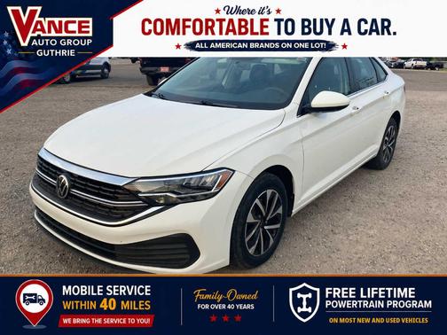 Pure White 2022 Volkswagen Jetta 1.5T S