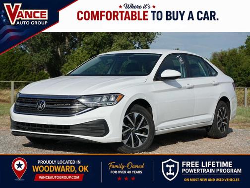 Pure White 2022 Volkswagen Jetta 1.5T S