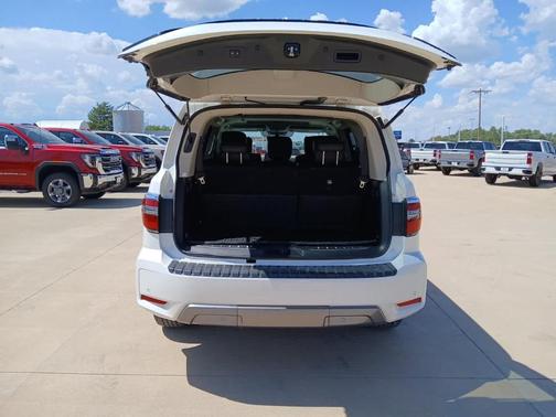 Aspen White 2023 Nissan Armada Platinum