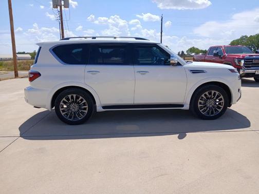 Aspen White 2023 Nissan Armada Platinum