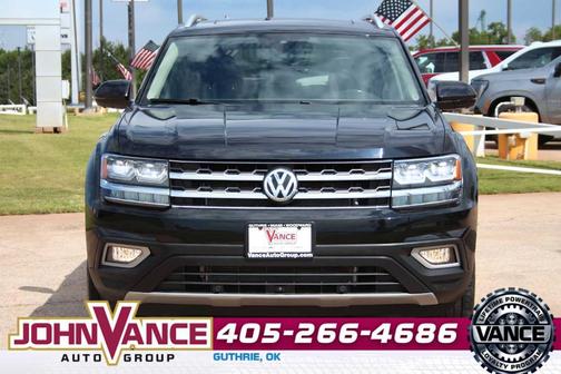Deep Black Pearl Effect 2019 Volkswagen Atlas 3.6L SEL Premium