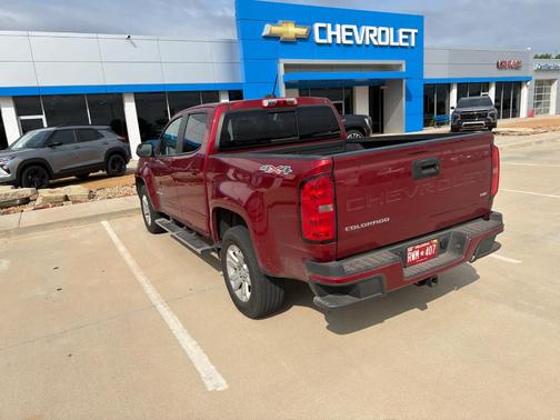 Cherry Red Tintcoat 2021 Chevrolet Colorado LT