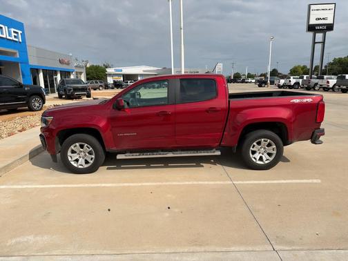 Cherry Red Tintcoat 2021 Chevrolet Colorado LT