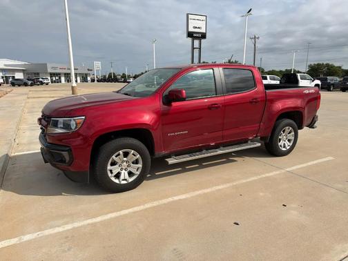 Cherry Red Tintcoat 2021 Chevrolet Colorado LT