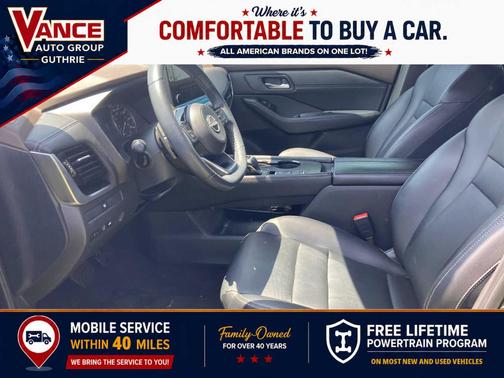 Black 2023 Nissan Rogue SL