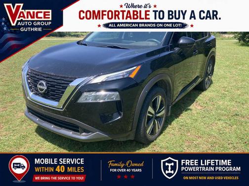 Black 2023 Nissan Rogue SL