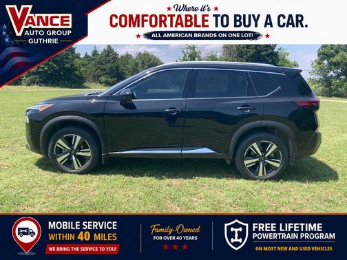 Black 2023 Nissan Rogue SL