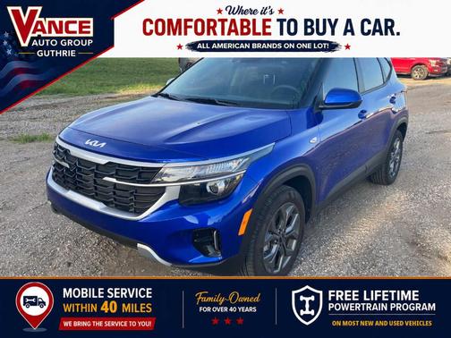 Neptune Blue 2024 Kia Seltos LX