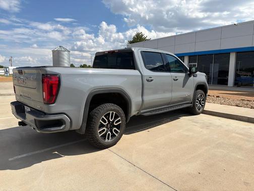 Gray 2025 GMC Sierra 1500 AT4