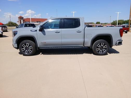 Gray 2025 GMC Sierra 1500 AT4