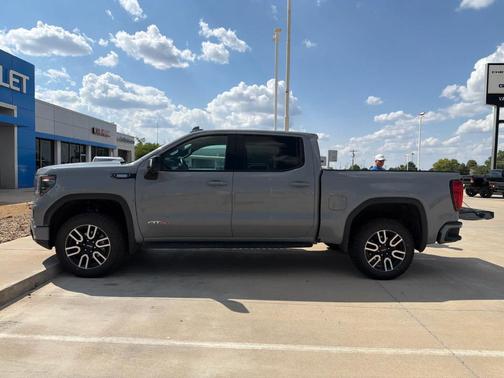 Gray 2025 GMC Sierra 1500 AT4