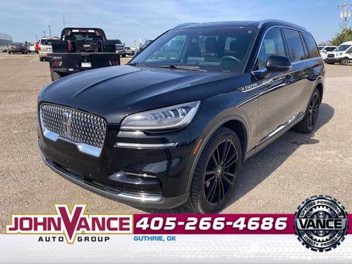 Infinite Black Metallic 2022 Lincoln Aviator Reserve AWD