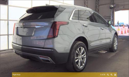 Silver Metallic 2023 Cadillac XT5 Premium Luxury