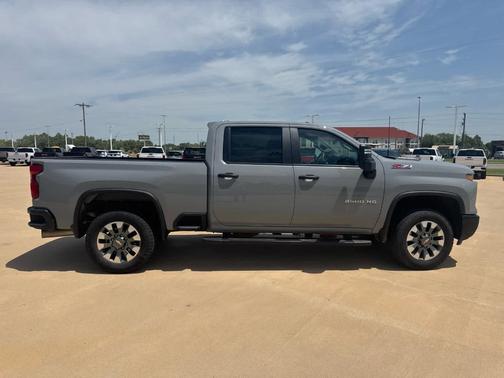 Slate Gray Metallic 2024 Chevrolet Silverado 2500 Custom