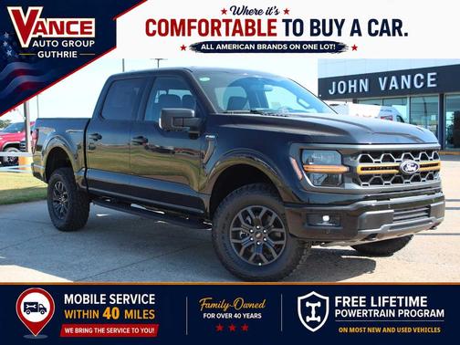 Agate Black Metallic 2026 Ford F-150 Tremor