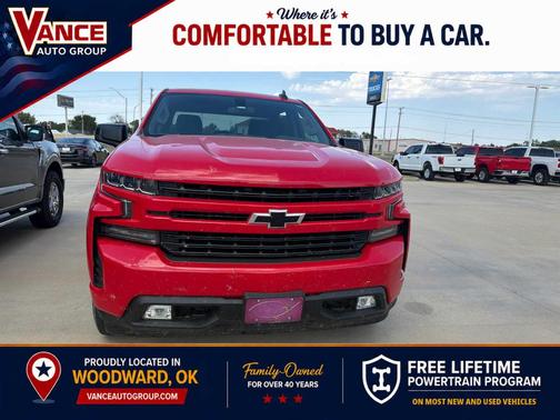 Red 2022 Chevrolet Silverado 1500 Limited RST