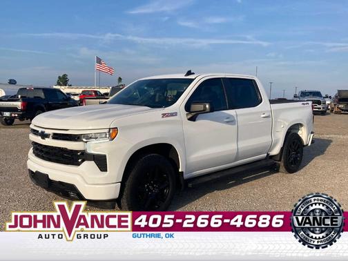 Summit White 2025 Chevrolet Silverado 1500 RST