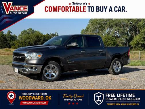 Granite Crystal Clearcoat Metallic 2019 RAM 1500 Big Horn