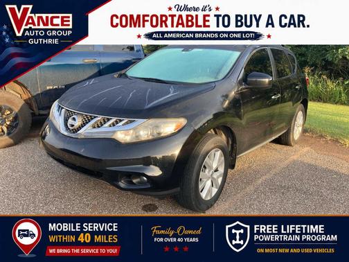 Super Black 2012 Nissan Murano SL