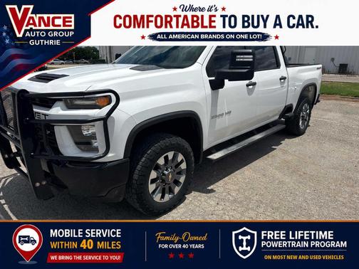 Summit White 2023 Chevrolet Silverado 2500 Custom