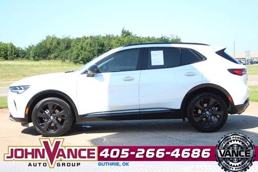 White Frost Tri-Coat 2023 Buick Envision Preferred