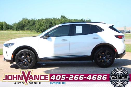 White Frost Tri-Coat 2023 Buick Envision Preferred
