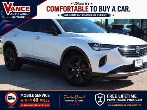 White Frost Tri-Coat 2023 Buick Envision Preferred