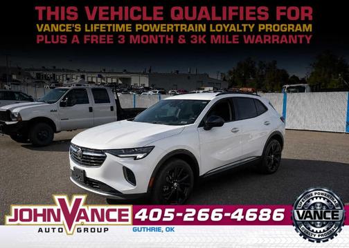 White Frost Tri-Coat 2023 Buick Envision Preferred
