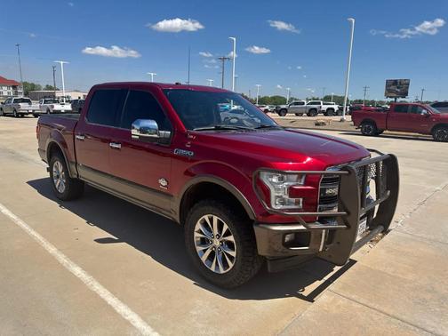 Ruby Red Metallic 2017 Ford F-150 King Ranch