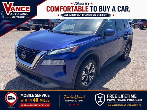 Caspian Blue 2023 Nissan Rogue SV
