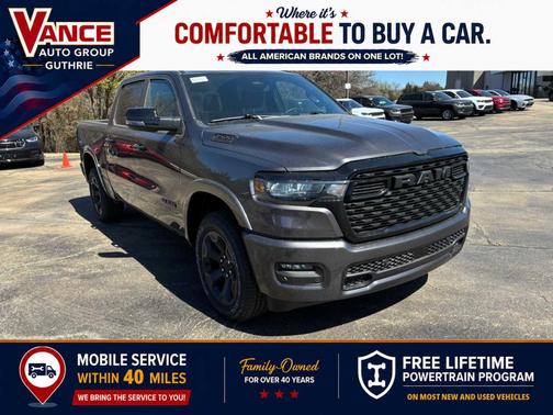 Granite Crystal Clearcoat Metallic 2026 RAM 1500 Big Horn/Lone Star