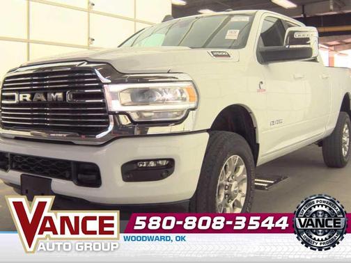 Bright White Clearcoat 2024 RAM 2500 Laramie