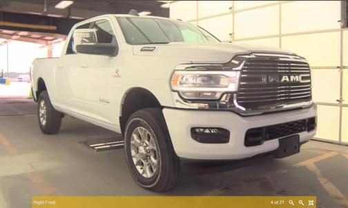 Bright White Clearcoat 2024 RAM 2500 Laramie