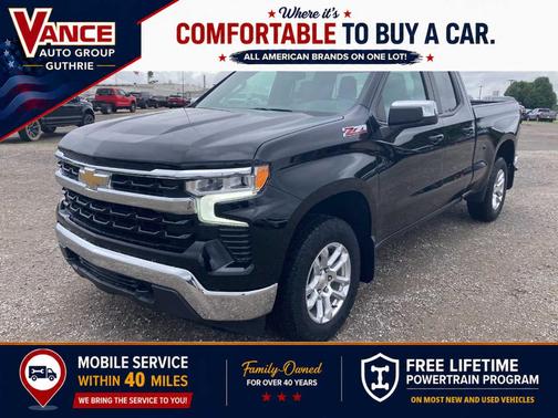 Black 2023 Chevrolet Silverado 1500 LT