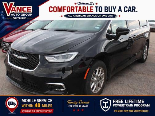 Diamond Black 2024 Chrysler Pacifica Touring-L