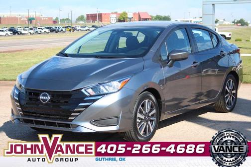 Gun Metallic 2024 Nissan Versa 1.6 SV