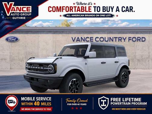 Oxford White 2026 Ford Bronco Outer Banks